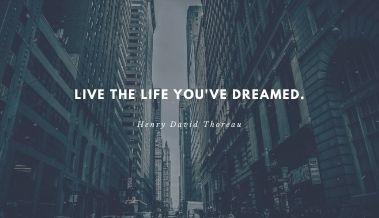 live the life you've dreamed photo